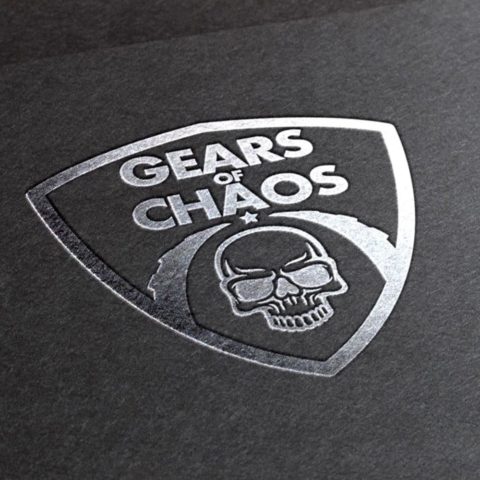 Projects 12 Логотип для игры Gears of Chaos